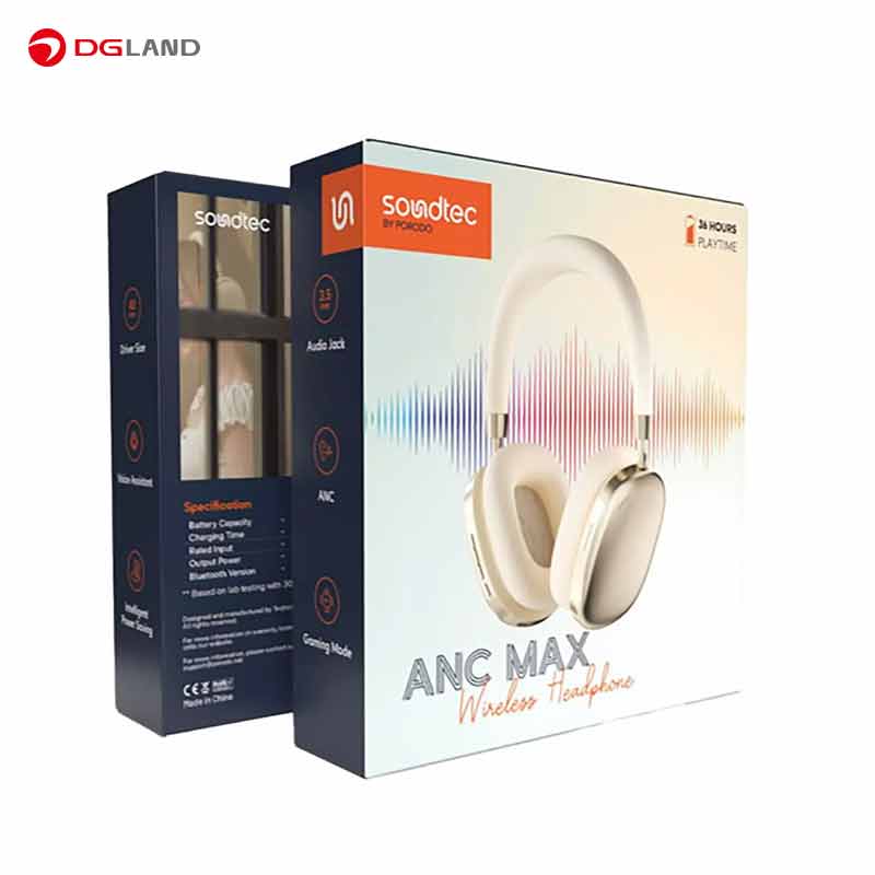 هدفون پرودو مدل Soundtec ANC Max هدفون پرودو مدل Soundtec ANC Max