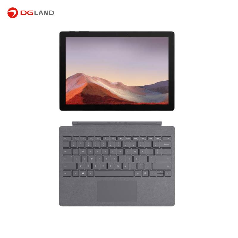 تبلت مایکروسافت مدل Surface Pro 7 - E به همراه کیبورد Black Type Cover