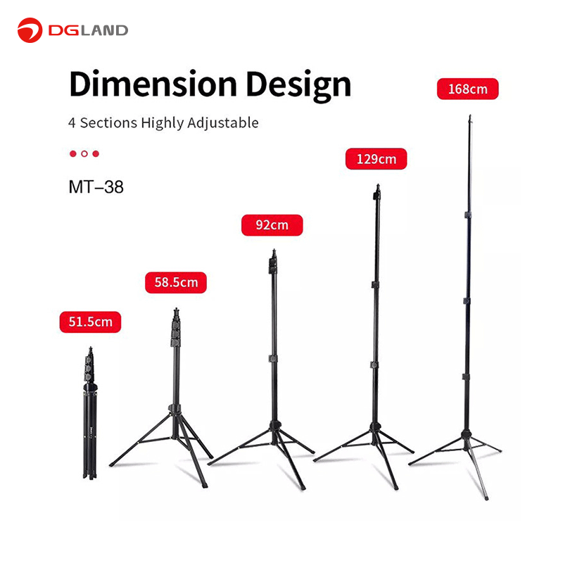 سه پایه دوربین جی ماری مدل MT-38