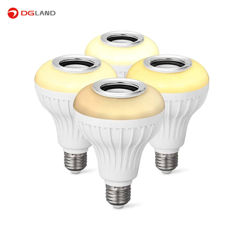 اسپیکر بلوتوثی و لامپ هوشمند مدل Smart LED Music Bulb