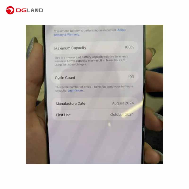 گوشی موبایل کارکرده اپل مدل iPhone 16 pro max Not Active 5G دو سیم کارت ظرفیت 512 گیگابایت و رم 8 گیگابایت ZA-A