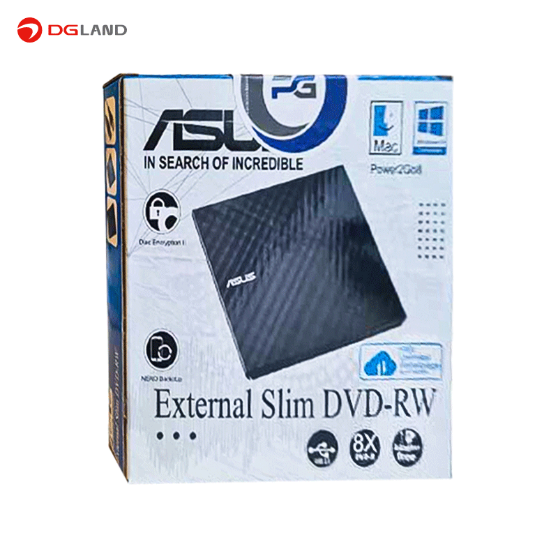 درایو DVD اکسترنال ایسوس مدلSDRW-08D2S-U-LITE USB3.0