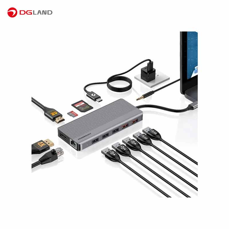 هاب 12 پاورولوژی مدل USB-C P121HBCGY