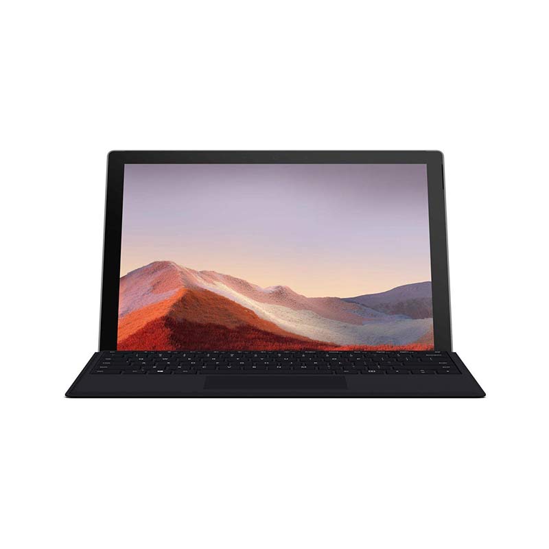 تبلت مایکروسافت مدل Surface Pro 7 Plus - C به همراه کیبورد Black Type Cover