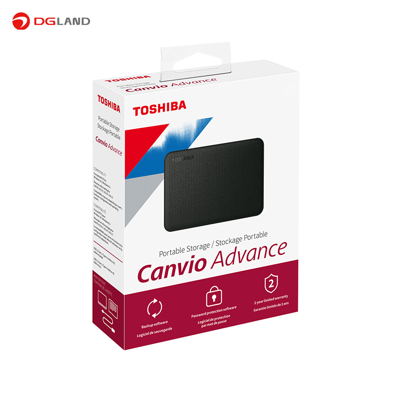 هارد اکسترنال توشیبا مدل Canvio Advance ظرفیت 4 ترابایت