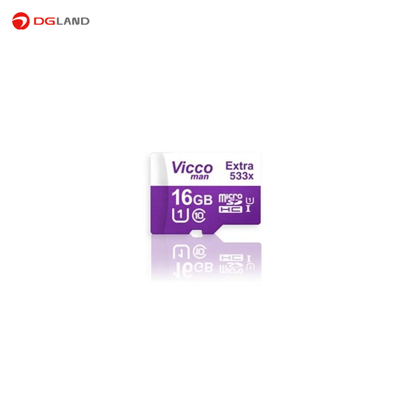 کارت حافظه microSDHC ویکو من مدل Extre 533X کلاس 10 استاندارد UHS-I U1 سرعت 80MBps ظرفیت 16 گیگابایت همراه با آداپتور SD