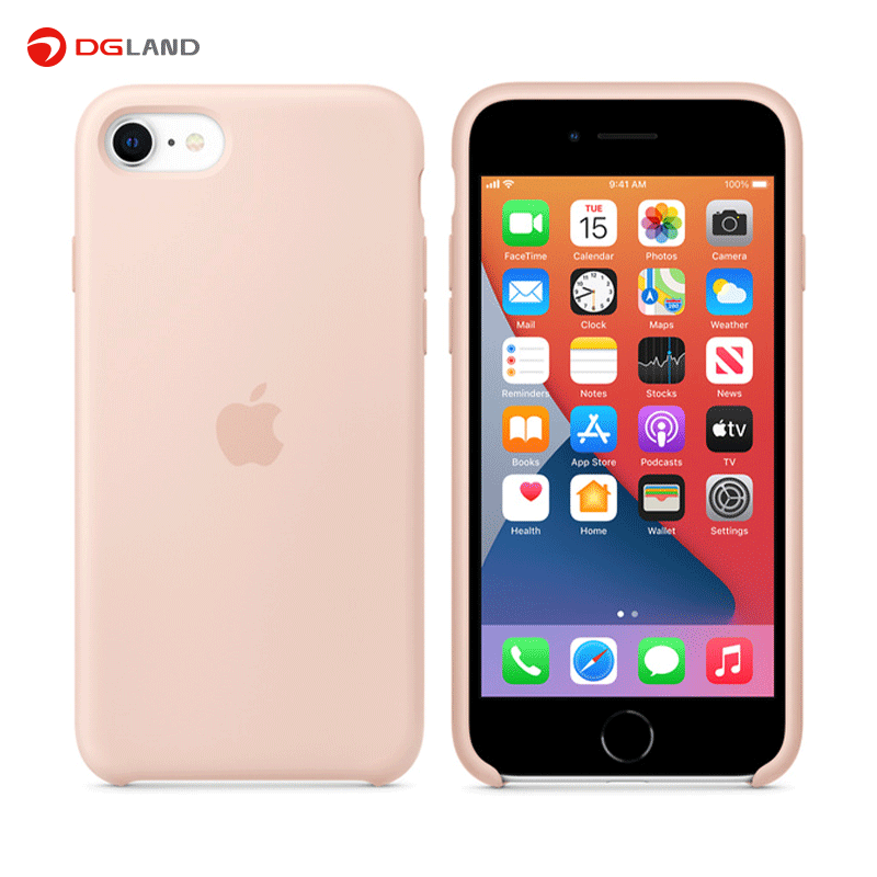 کاور مدل Silicone مناسب برای گوشی موبایل اپل Iphone se 2020