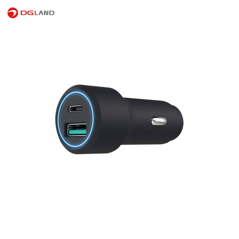 شارژر فندکی پاورولوجی مدل Ultra-Quick Car Charger 38w