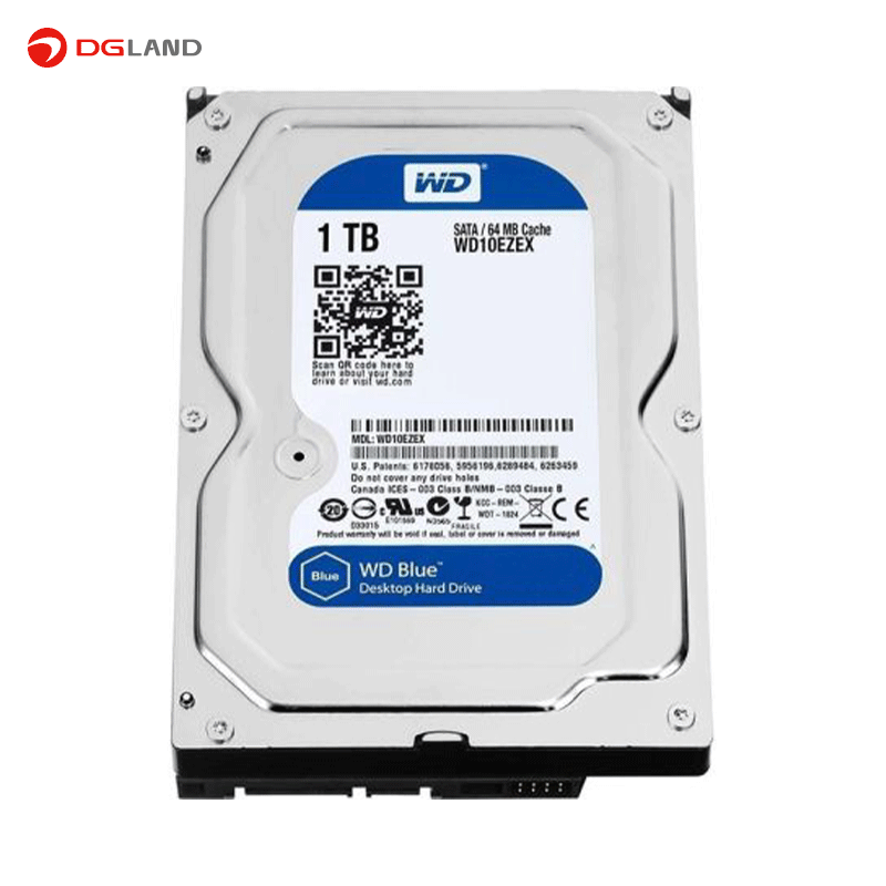 هارددیسک اینترنال وسترن دیجیتال مدل Blue WD10EZEX ظرفیت 1 ترابایت