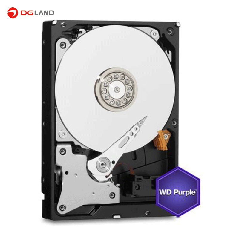 هارددیسک اینترنال وسترن دیجیتال مدل Purple WD10PURZ ظرفیت 6 ترابایت