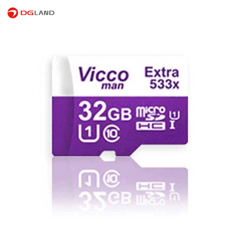 کارت حافظه microSDHC ویکومن مدل 533X کلاس 10 استاندارد UHS-I U1 سرعت 80MBps ظرفیت 32 گیگابایت