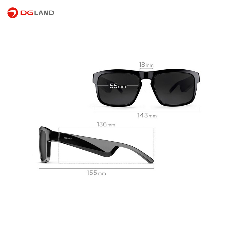 عینک آفتابی هدست بلوتوثی بی سیم بوز مدل Bose Frames Tenor عینک آفتابی هدست بلوتوثی بی سیم بوز مدل Bose Frames Tenor