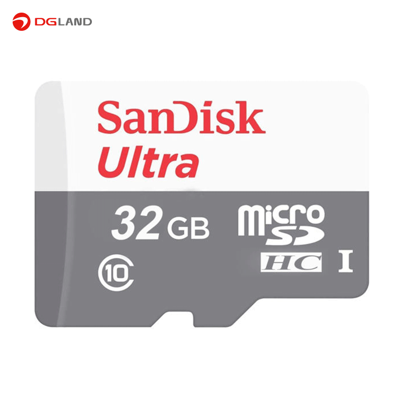 کارت حافظه microSDHC سن دیسک مدل Ultra کلاس 10 استاندارد UHS-I سرعت 100MBps ظرفیت 32 گیگابایت