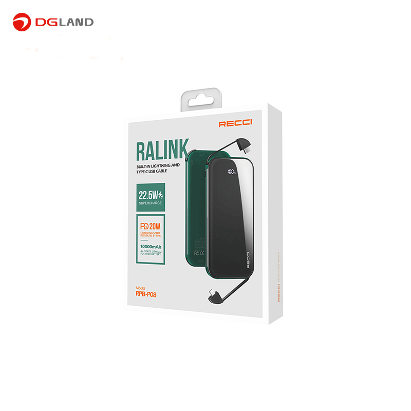 شارژر همراه رسی مدل PowerBank RPB-P08