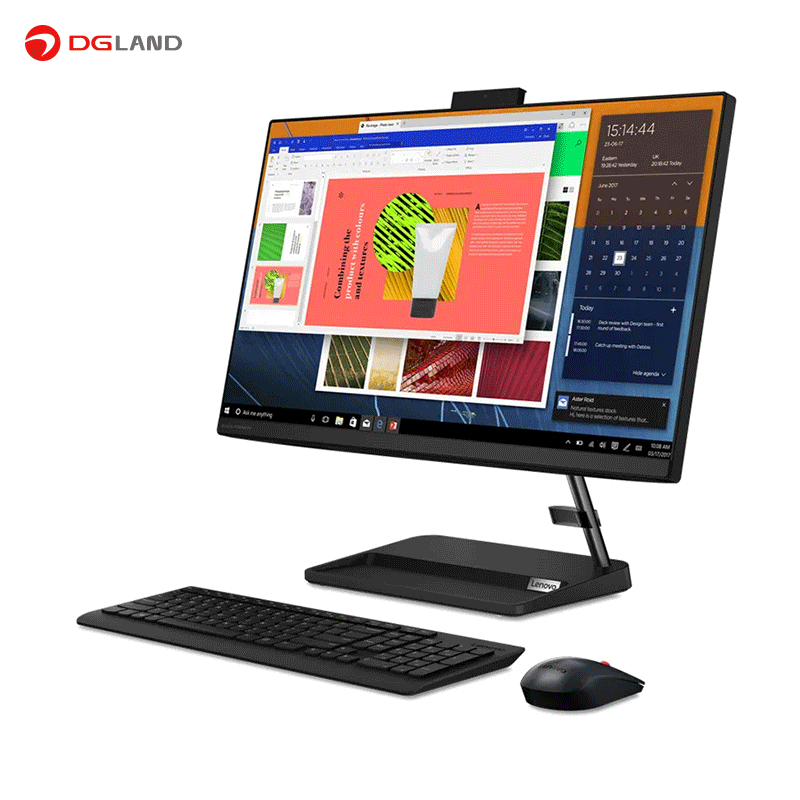 آل این وان لنوو مدل IdeaCentre AIO 3-QA i7 1260P ظرفیت 512 گیگابایت و رم 8 گیگابایت 23.8 اینچ