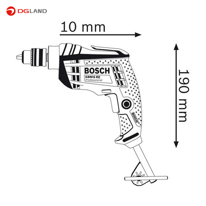 دریل بوش مدل GBM 6 RE