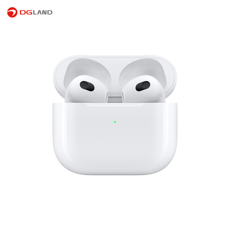 هدفون بلوتوثی اپل مدل AirPods 3 همراه با محفظه شارژ 