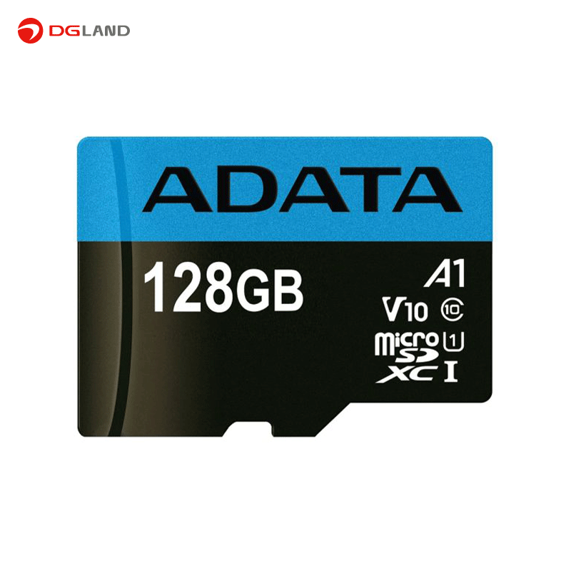 کارت حافظه microSDXC ای دیتا مدل Premier V10 A1 کلاس 10 استاندارد UHS-I سرعت 100MBps ظرفیت 128 گیگابایت کارت حافظه microSDXC ای دیتا مدل Premier V10 A1 کلاس 10 استاندارد UHS-I سرعت 100MBps ظرفیت 128 گیگابایت