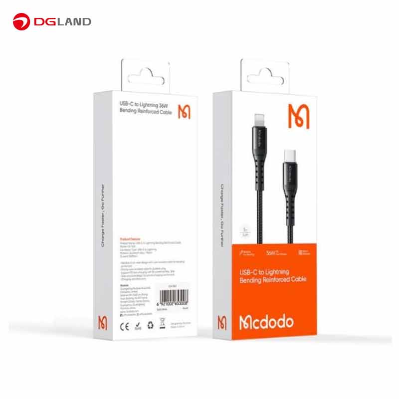 کابل Type-C به Lightning مک دودو مدل CA-563 طول 0.2 متر