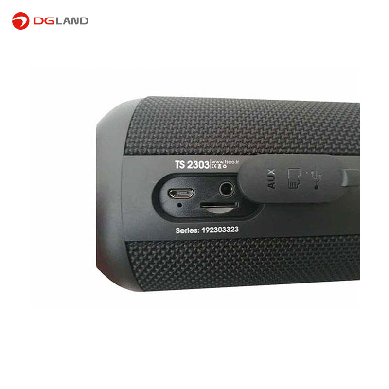 اسپیکر بلوتوثی قابل حمل تسکو مدل TS-2303 اسپیکر بلوتوثی قابل حمل تسکو مدل TS-2303