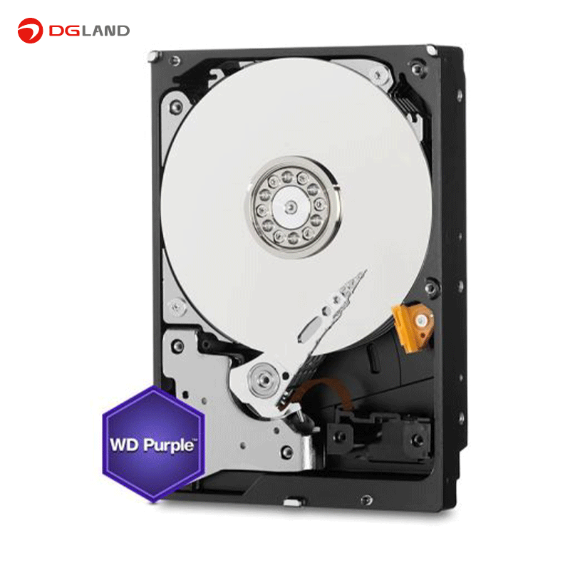 هارددیسک اینترنال وسترن دیجیتال مدل Purple WD10PURZ ظرفیت 6 ترابایت