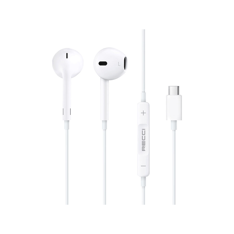 هندزفری تایپ سی رسی مدل Wired earphone REP-L27