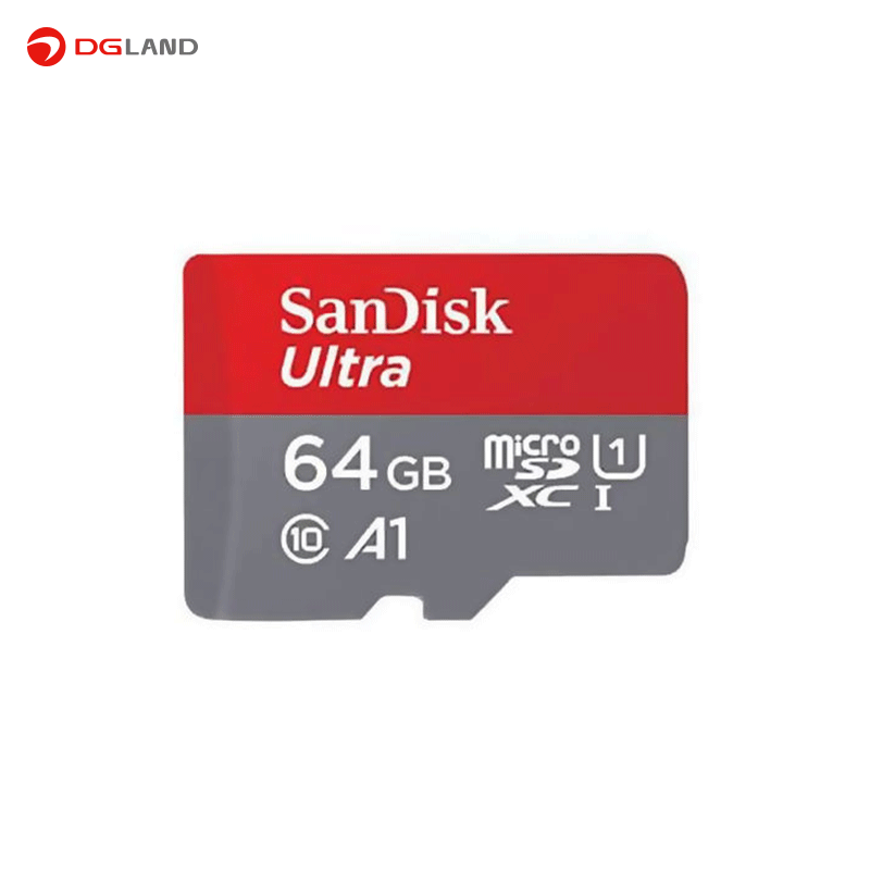 کارت حافظه microSDXC سن دیسک مدل Ultra کلاس 10 استاندارد UHS-I U1 سرعت 100MBps ظرفیت 64 گیگابایت