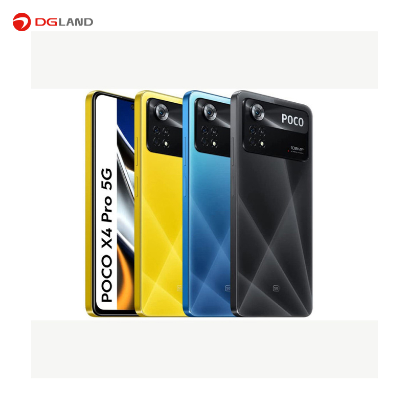 گوشی موبایل شیائومی مدل Poco X4 Pro 5G ظرفیت 128گیگابایت و رم 6 گیگابایت (پک گلوبال) 2201116PG