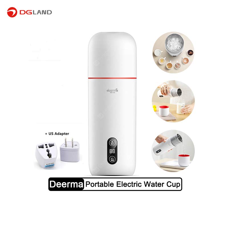 فلاسک برقی قابل حمل شیائومی Xioami Derma Electric Hot Water Cup DEM-DR035S