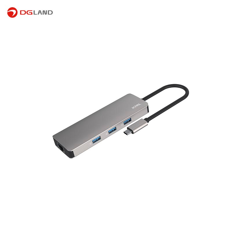 هاب 9 پورت USB-C جی سی پال سری Linx مدل JCP6179