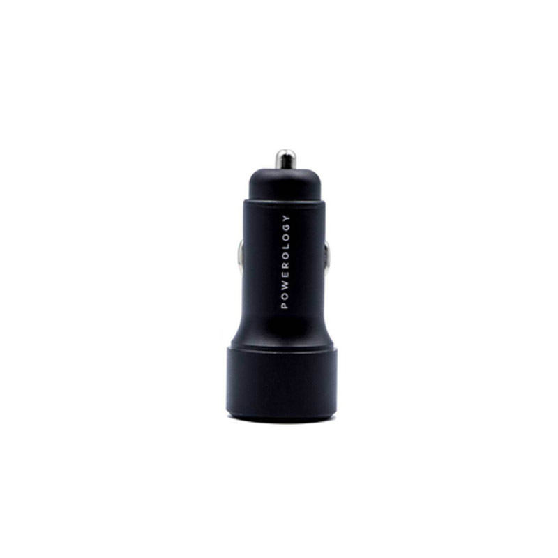 شارژر فندکی پاورولوجی مدل Ultra-Quick Car Charger 38w