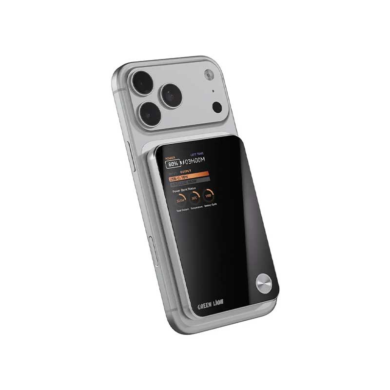 پاور بانک 20 وات  گرین لاین مدل G-Mag GNMG3N1PB10 ظرفیت 10000 میلی آمپر ساعت