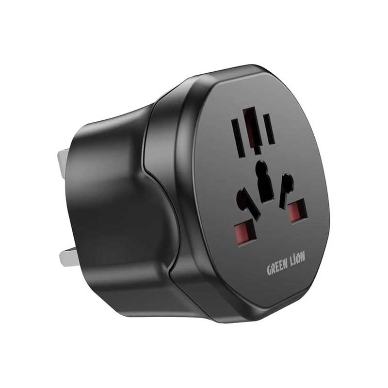 مبدل برق 3 به 3 گرین لاین مدل GNUVEUPLG2 2 Conversion Plug