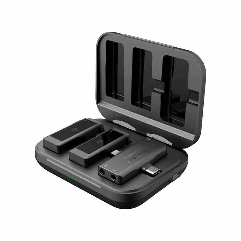 میکروفن بی سیم پاورولوژی مدل Lavalier -Duo -PWmic2