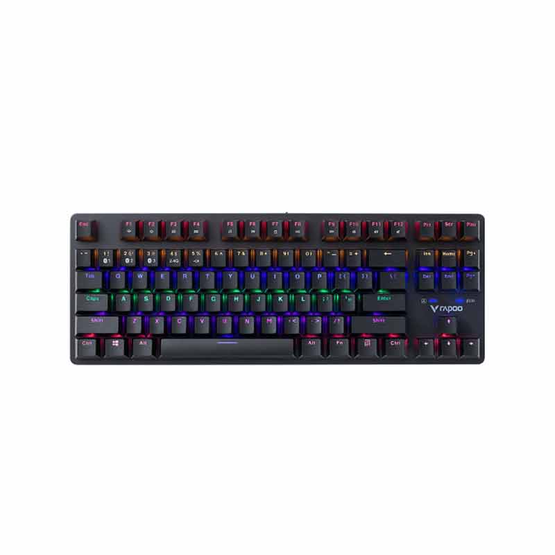 کیبورد مخصوص بازی رپو مدل v500 Pro-87 Multimode