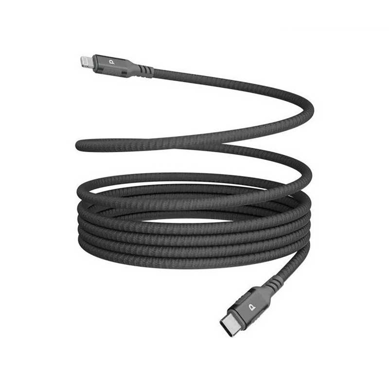 کابل 1.2 متر تایپ سی به لایتنینگ پاورولوژی مدل maglink weave PCAB025