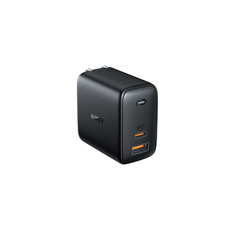 شارژر دیواری دو پین  65 وات آوکی مدلOmnia PA-B3