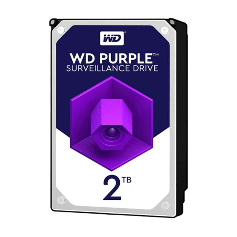 هارددیسک اینترنال وسترن دیجیتال مدل Purple WD10PURZ ظرفیت 2 ترابایت