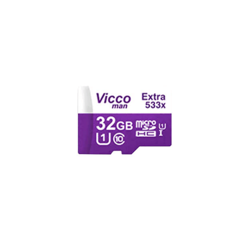 کارت حافظه microSDHC ویکومن مدل 533X کلاس 10 استاندارد UHS-I U1 سرعت 80MBps ظرفیت 32 گیگابایت