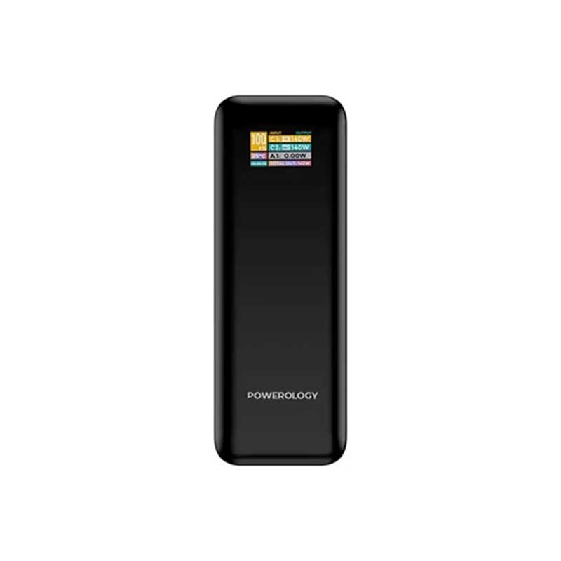 پاوربانک پاورولوژی مدل NeuroVolt PPBCHA90 ظرفیت 27000 میلی آمپر ساعت