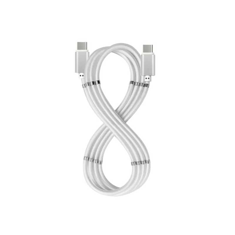 کابل مغناطیسی USB-C به USB-C سلی با توان 60 وات مدل USBCUSBCMAG  