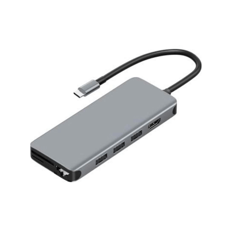 هاب 12 پورت USB-C گرین لاین مدل 12 A