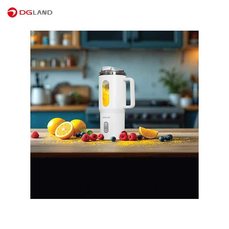 آبمیوهگیر قابل حمل و مخلوط کن لیوانی گرین لاین مدل Mug Blend GNMGBL500 گنجایش 500 میلیلیتر آبمیوهگیر قابل حمل و مخلوط کن لیوانی گرین لاین مدل Mug Blend GNMGBL500 گنجایش 500 میلیلیتر
