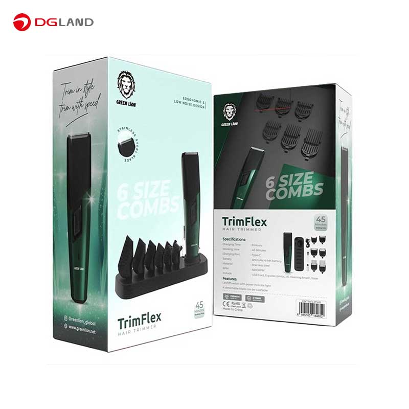 ست ماشین اصلاح شارژی گرین لاین مدل Trim Flex GNTRIFLXTMR ست ماشین اصلاح شارژی گرین لاین مدل Trim Flex GNTRIFLXTMR
