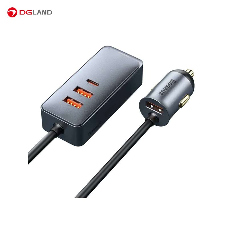 شارژر فندکی 120 وات باسئوس مدل CCBT-B0G شارژر فندکی 120 وات باسئوس مدل CCBT-B0G