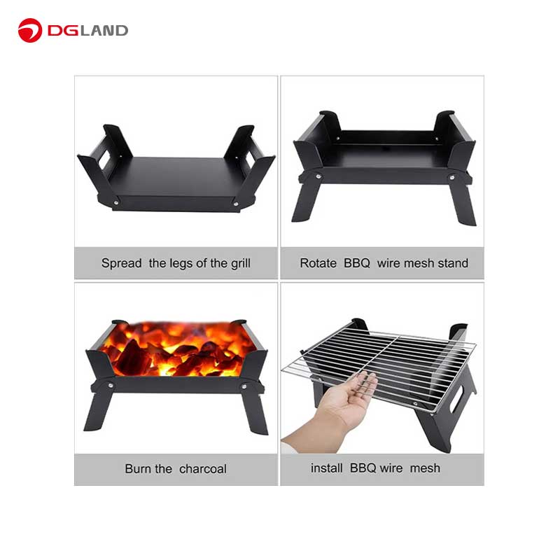 باربیکیو تاشو گرین لاین مدل Qudra Grill GNQDRBBQST باربیکیو تاشو گرین لاین مدل Qudra Grill GNQDRBBQST