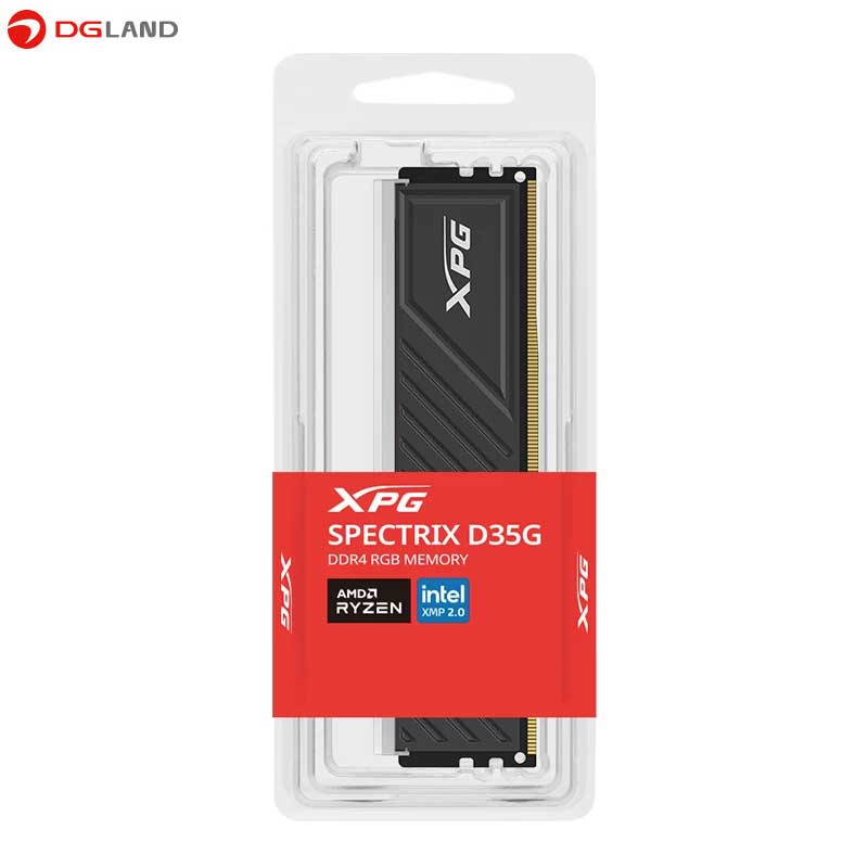رم کامپیوتر DDR4 تک کاناله 3600 مگاهرتز CL18 ایکس پی جی مدل Spectrix D35G ظرفیت 16 گیگابایت رم کامپیوتر DDR4 تک کاناله 3600 مگاهرتز CL18 ایکس پی جی مدل Spectrix D35G ظرفیت 16 گیگابایت