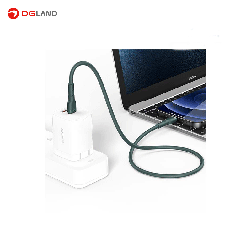 کابل تبدیل Type-C به لایتنینگ recci مدل RTC-P35CL 20w PD طول 1 متر کابل تبدیل Type-C به لایتنینگ recci مدل RTC-P35CL 20w PD طول 1 متر