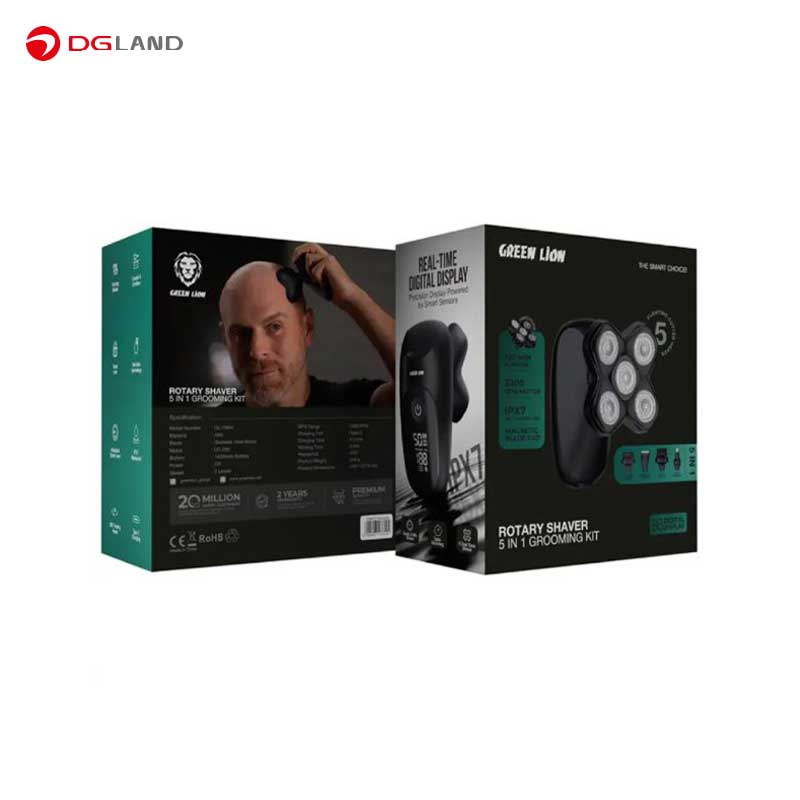 ماشین اصلاح صورت گرین لاین مدل Grooming Kit GNROTM54S ماشین اصلاح صورت گرین لاین مدل Grooming Kit GNROTM54S