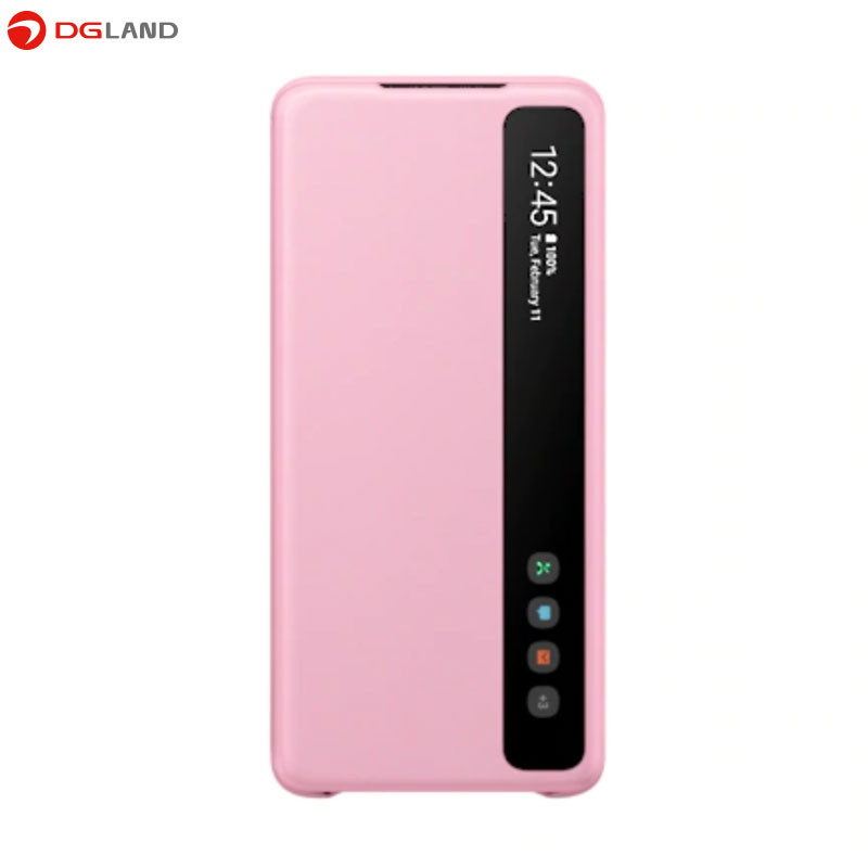 کیف هوشمند سامسونگ مدل Clear view cover برای گوشی سامسونگ +S20 کیف هوشمند سامسونگ مدل Clear view cover برای گوشی سامسونگ +S20